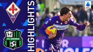 Fiorentina 22 Sassuolo  A goalridden draw at the Franchi  Serie A 202122 [upl. by Kirch]