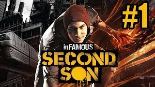 EVIIIL Infamous Second Son Expert playthrough 1 [upl. by Colville]