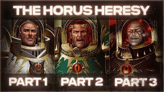 Horus Heresy  Full Introduction  Warhammer 40K Lore [upl. by Aierbma298]