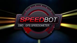 Speedbot Free GPSOBD2 Speedometer Android App [upl. by Atnoed]