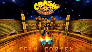 Crash Nitro Kart Team Cortex Part 38 Hyper Spaceway [upl. by Nilyac]