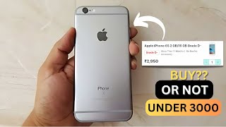 Apple iPhone 6s under 3000 🤯🤯 from Cashify Supersale  TECH ARMY refurbished [upl. by Ttihw]