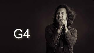 HD Eddie Vedder Vocal Range G1  A6 [upl. by Abihsat]