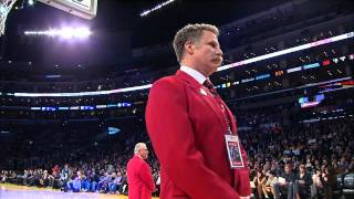 Will Ferrell a security guard at Staples Center [upl. by Drew]