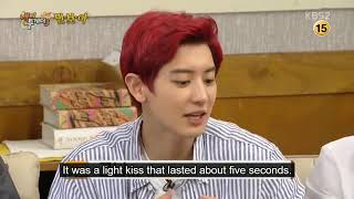 EXO CHANYEOL TALK ABOUT HIS KISSING SCENE [upl. by Sharma1]