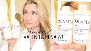 OLAPLEX 4 y 5 SHAMPOO y ACONDICIONADOR  IN SPANISH [upl. by Ardnnek469]