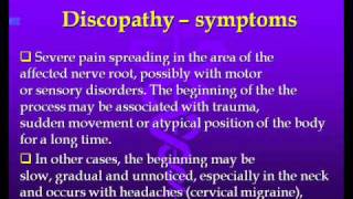 Discopathy  symptoms and treatment [upl. by Ard]