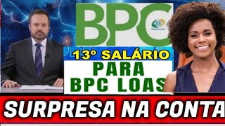 ✓😱🙌Abono Natalino liberado para BPC LOAS agora este ano [upl. by Aitat932]