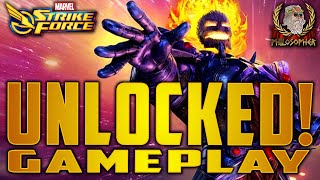 Dormammu in Action  Arena War and RTA Gameplay  First Look at Dormammu  Marvel Strike Force [upl. by Trueman]