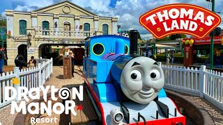 Thomas Land At Drayton Manor FULL Tour amp ALL Rides 2023 [upl. by Housum356]