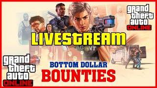 GTA 5 Online  SOLO Vehicle Robberies amp Tier 4 Bounty Career Challenges  OddManGaming Livestream [upl. by Atirehs683]