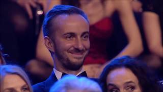 Jan Böhmermann zerstört Caren Miosgas Rede Goldene Kamera  2017 [upl. by Licko]