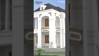 Luxury home design l Colonial architecture l classic interior l luxury Kerala home kerala arabic [upl. by Rhines]