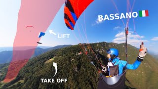 Paragliding Bassano Italy 🇮🇹 XC Flight  Thermalling  Voice Commentary [upl. by Robinia356]