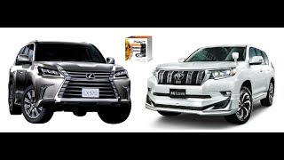 TOYOTA LC PRADO 2018г и LEXUS LX570 2018г автосигнализация Pandect X3150 в гХабаровск [upl. by Barber]