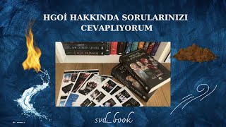 HGOİ Hakkında Merak Ettiğiniz Soruları Cevaplıyorumsvdbook [upl. by Hairabez66]