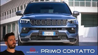 Jeep Compass diesel tutto sul nuovo modello [upl. by Nnylacissej]