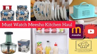 Meesho Finds for your Kitchen starting at Rs 100 only  Best and Latest Collections  Kitchen Haul😍😍 [upl. by Fey]