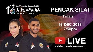 A1 Komang Harik 🇮🇩 vs 🇹🇭 Khufaron Arsae  18th World Pencak Silat Championship 2018 [upl. by Idak795]