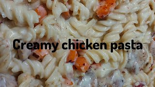 creamy chicken pasta food pastarecipe malayalam tasty❤️🥰 [upl. by Ayital]