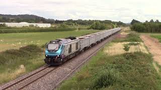 68026 6Z68 Long Marston to Stowmarket Lower Moor 030820 [upl. by Nryhtak34]