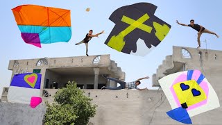 Beautiful Kite Catch Vs Kite Flying Challenge  Kite [upl. by Bledsoe]