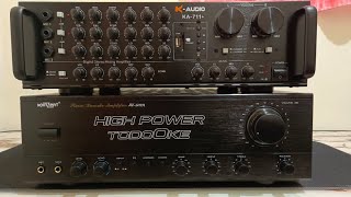 Konzert AV502 amplifier how to convert to usbbluetooth  tagalog [upl. by Henriha]