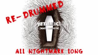 5 Metallica  All Nightmare Long ReDrummed [upl. by Danuloff]