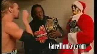 Goldust Booker T and Christian Segment [upl. by Neelehtak791]