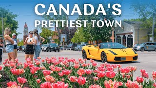 Niagaraonthelake Ontario Canada  Walking Tour in 4K Only Minutes from Niagara Falls [upl. by Bred]