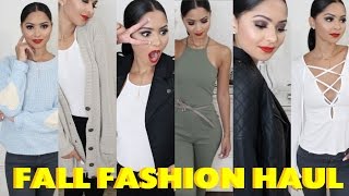 Fall Fashion Haul amp TRY ON  Diana Saldana [upl. by Ide]