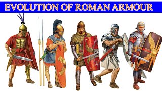 Evolution of Roman Armour  Kingdom Republic Empire [upl. by Eyt]