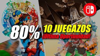 LOS MEJORES JUEGOS EN OFERTA REBAJAS Switch 💸 Ofertas Nintendo Switch Eshop Noticias Switch [upl. by Nwahc]