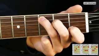 Gitarrenakkorde CDur Akkord  C major chord [upl. by Onaivatco]