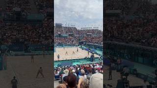 Paraguay vs Letonia Voleibol Femenino de Playa en París 2024 [upl. by Ojeitak323]