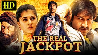 The Real Jackpot Sahasam South Action Hindi Dubbed Movie  Gopichand Taapsee Pannu Ali [upl. by Nagard]