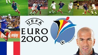 Zinedine Zidane • Euro 2000 • Overall Skills and Performance • France  HD [upl. by Zephan]