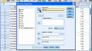 Multiple Regression  SPSS part 1 [upl. by Tumer5]