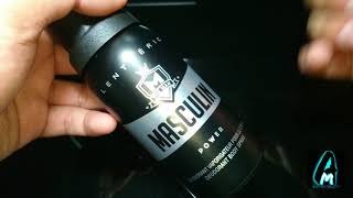 Lentheric Masculin Power Deodorant Body Spray Review [upl. by Hamel]