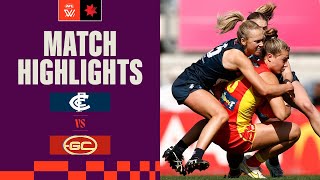 Carlton v Gold Coast Suns Highlights  Round 1 2023  AFLW [upl. by Gaskill]