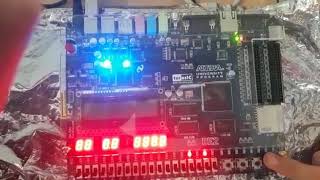 Compteur modulo 10  Utilisation dune carte fpga Altera [upl. by Asiel]