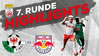 WSG Tirol  FC Red Bull Salzburg 7 Runde ADMIRAL Bundesliga 202425 [upl. by Iknarf]