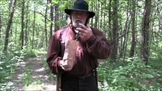 Pathfinder Outdoor Journal Ep 7  18th Century Woodsman Horseshoe Blanket Roll And Firearm [upl. by Anirahc]