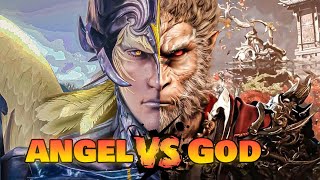 Wukong vs Jin Kazama Black Myth Wukong vs Tekken Who is Powerful Explanation vs Battle  Hindi [upl. by Kir]