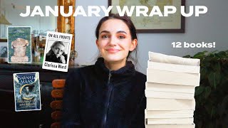 JANUARY READING WRAP UP  every book i read this month my best reading month ever [upl. by Metts645]