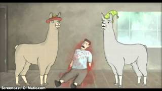 Llamas with hats carlllll [upl. by Omland]