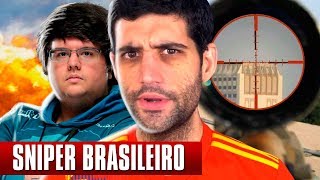 Assistindo SNIPER BRASILEIRO do TECNOSH as MELHORES jogadas no PUBG Battlegrounds IMPRESSIONANTE [upl. by Johnson]