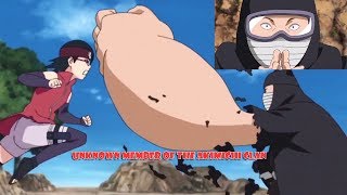 Boruto Sarada and Mitsuki VS Unknown Member of the Akimichi Clan [upl. by Eiramit409]