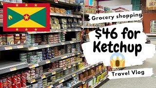 THE SHOCKING TRUTH ABOUT CARIBBEAN GROCERY SHOPPING GRENADA GROCERY SHOPPING VLOG TRAVEL VLOG 2023 [upl. by Yrocaj]