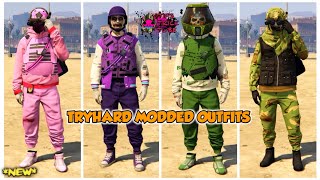 GTA 5 ONLINE  HOW TO GET MULTIPLE MODDED OUTFITS No TRANSFER GLITCH GTA 5 Clothing Glitches [upl. by Doro]